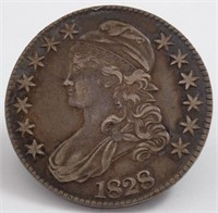 US Capped Bust half dollar, 1828, VF35