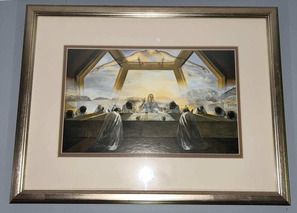 Print of Last Supper by Salvador Dali
