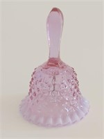 VTG FENTON PINK CHIFFON OPALESCENT CARNIVAL GLASS