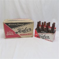 Huber Beer Case w/Three 8-pks- Bottles in Carriers