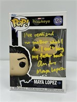 Autograph COA FUNKO POP#1214