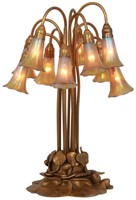 Tiffany Studios Dore 10 Light Lily Table Lamp