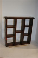 Wooden Display Shelf