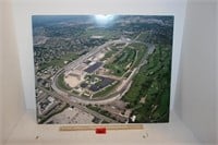 Aerial Print of Indianapolis Motor Speedway