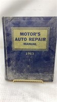 Motor’s Auto repair manual 1963