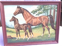 Vintage Horse Paint by Number