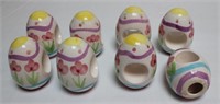Set of 8 Easter Egg Napkin Rings