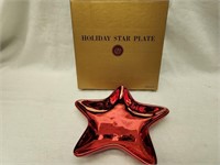 Holiday Star Plate