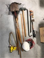 Tools and Fireplace Lot