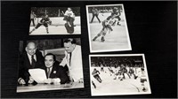 4 1960's Hockey Press Photos D