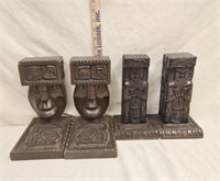 Vintage Honduras Tki Bookends