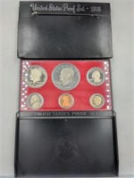 1976 US Mint proof set coins Bicentennial