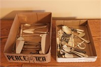 2 Boxes of Misc Silverware