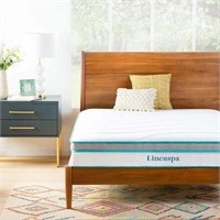 Linenspa 10 Memory Foam Hybrid  King