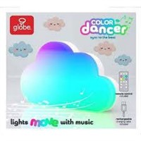 Globe LED Cloud Kids Night Light  3.23x5.9 in.