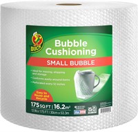 Duck Brand Bubble Cushioning Wrap  12x175'