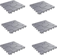 (N) Pure Garden 50-LG1171 Patio and Deck Tiles â€“