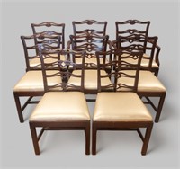 (8) EARLY 20TH CEN. MAHOGANY DINING CHAIRS