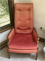 Burnt Orange Chair by Tomlinson Furniture