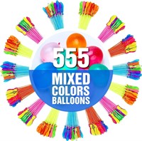 AQUAZA Latex Water Balloons-555 PCS for Kids