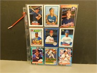 MLB ROOKIE STARS - Lot of 27 baseball cards
