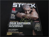 Colin Kaepernick signed magazine COA