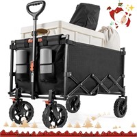 Navatiee Wagon Cart Heavy Duty Foldable  Collapsib