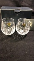 Waterford stemless wine glasses