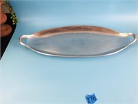 Long Pewter Serving Tray