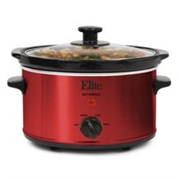 2 Qt. Oval Slow Red Cooker