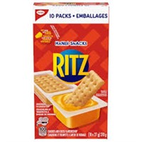 RITZ, Handi-Snacks, Crackers ‘N Cheesy Dip, 10