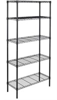 5-Shelf Adjustable, Heavy Duty Wide Storage