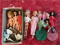 LOT OF1965, 66 BARBIES TALKING BARBIE, AND OTHER