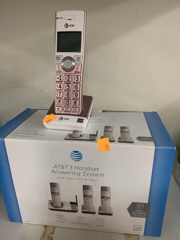AT&T handset answering system
