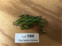 Old Frog Fishing Lure- Missing One Leg