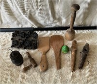 Assorted Wooden Tools