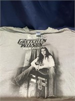 AUTOGRAPHED Gretchen Wilson Concert T Shirt XL