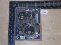 Bosch hole saw set (Complete used)