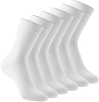 (N) HEQU 6 Pairs Bamboo Socks for Women Socks Ankl