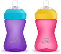 (N) Philips Avent My Grippy Spout Cup, 10oz, 2pk,