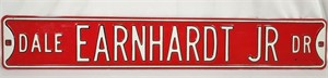 Dale Earnhardt, Jr. Metal Street Sign