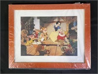 Disney Snow White Commemorative Lithograph