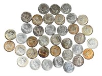 1965 to 1969 40% Silver Kennedy Half Dollars