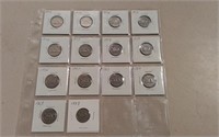 Older Canada Nickels Dates From 1939-1979