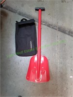 Auto Tour Travel Shovel in Carry Bag