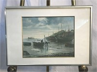 Two Assorted Framed Waterscapes