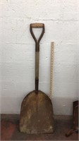 Large metal shovel