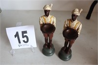 Pair of 8.5" Tall Figures