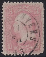 US Stamps #64 Used with Nov 4,1861 date stamp, wit