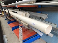 Approx 8 40-150mm PVC Pipe Ass Lengths & Aluminium